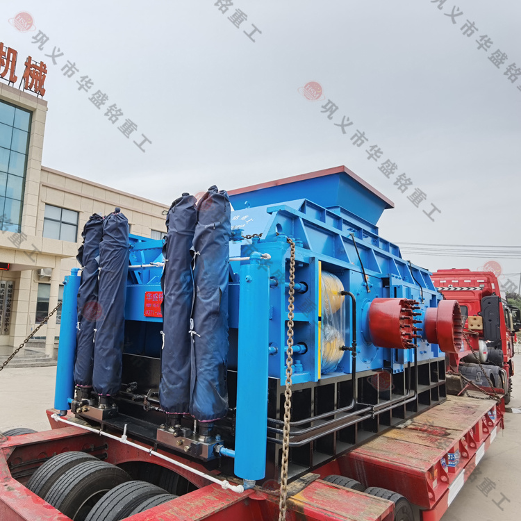對輥破碎機適合用來破碎河卵石和鵝卵石嗎？制砂效果如何？